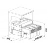 Odpadkový koš Blanco Select II 60/3 Orga, 3x 15 l Odpadkový koš Blanco Select II 60/3 Orga, 3x 15 l