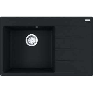 Kuchyňský dřez Franke Centro CNG 611-78 TL/2 Matná černá, levý