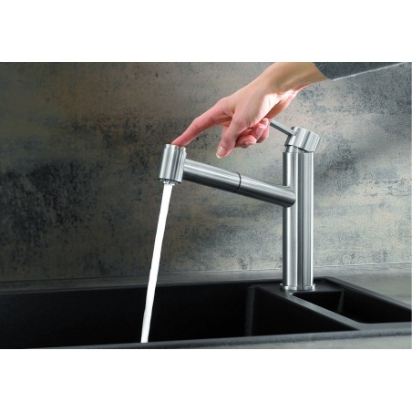 Kuchyňská baterie Blanco Ambis-S Nerez kartáčovaná