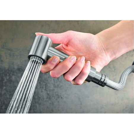 Kuchyňská baterie Blanco Ambis-S Nerez kartáčovaná