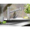 Kuchyňská baterie Blanco Ambis-S Nerez masiv kartáčovaný, beztlaková