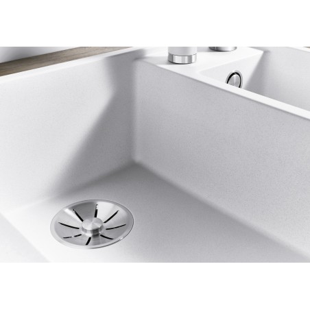 Kuchyňský dřez Blanco Axia III 6 S Antracit, levý, se skleněnou krájecí deskou a miskou