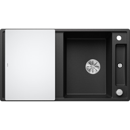 Kuchyňský dřez Blanco Axia III 5 S Antracit, se skleněnou krájecí deskou Kuchyňský dřez Blanco Axia III 5 S Antracit, se skleněnou krájecí deskou