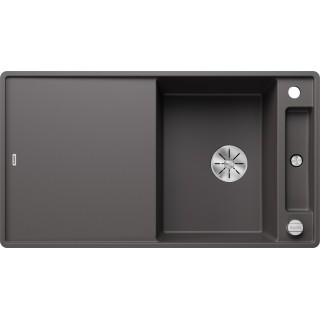 Kuchyňský dřez Blanco Axia III 5 S-F Šedá skála, s dřevěnou krájecí deskou