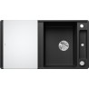 Kuchyňský dřez Blanco Axia III 5 S-F Antracit, se skleněnou krájecí deskou