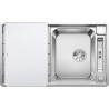 Kuchyňský dřez Blanco Axis III 45 S-IF Hedvábný lesk