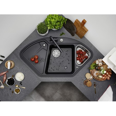 Kuchyňský dřez Blanco Delta II Šedá skála