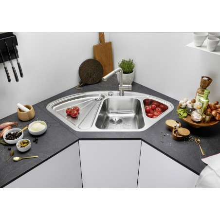 Kuchyňský dřez Blanco Delta II-IF Hedvábný lesk