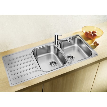 Kuchyňský dřez Blanco Lantos 8 S-IF Compact Kartáčovaný