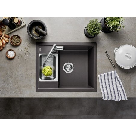 Kuchyňský dřez Blanco Metra 6 Černá, bez excentru