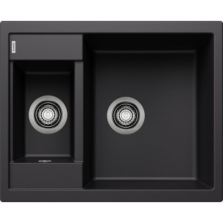 Kuchyňský dřez Blanco Metra 6 Černá, s excentrem