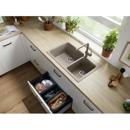 Kuchyňský dřez Blanco Naya 8 Kávová