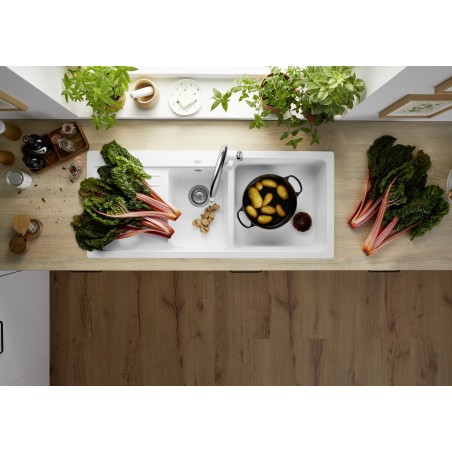 Kuchyňský dřez Blanco Naya 8 S Antracit, levý