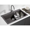 Kuchyňský dřez Blanco Naya XL 9 Černá