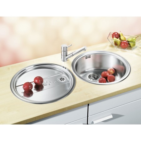 Kuchyňský dřez Blanco Rondoset Kartáčovaný