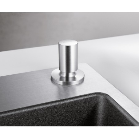 Kuchyňský dřez Blanco Subline 500-IF/A Černá, s excentrem