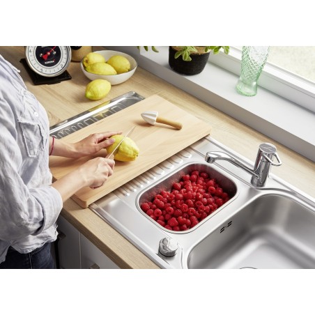 Kuchyňský dřez Blanco Tipo II 6 S Přírodní lesk, s excentrem