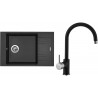 Set Sinks (dřez Vario 780 Metalblack 74 + baterie Vitalia Metalblack 74) Set Sinks (dřez Vario 780 Metalblack 74 + baterie Vitalia Metalblack 74)