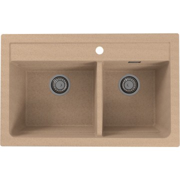 Kuchyňský dřez Alveus Atrox 50 Beige 55