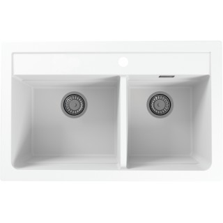 Kuchyňský dřez Alveus Atrox 50 White 11