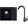 Set Franke G230 (dřez CNG 611-62 TL/2 Onyx + baterie FP 9000.071 Onyx)