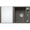 Kuchyňský dřez Blanco Axia III 5 S Šedá vulkán, se skleněnou krájecí deskou