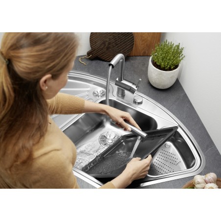 Kuchyňská baterie Blanco Linus-S PVD Steel