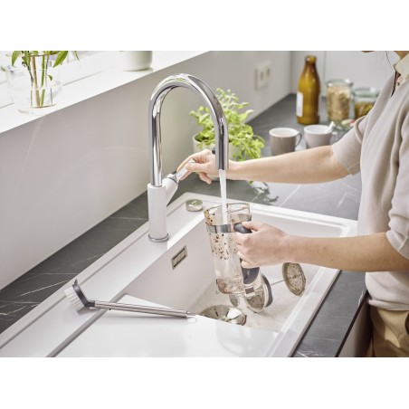 Kuchyňská baterie Blanco Carena-S Vario Bílá soft