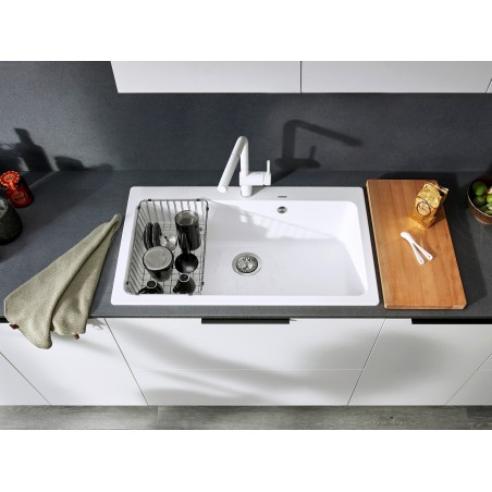 Kuchyňská baterie Blanco Linus-S Bílá soft