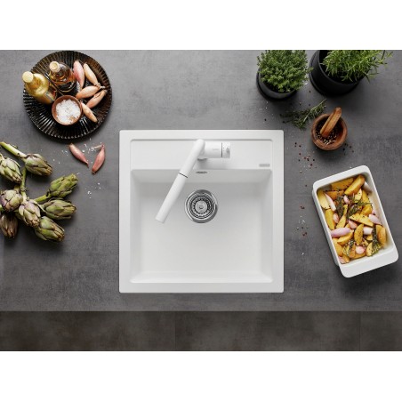 Kuchyňský dřez Blanco Dalago 5 Bílá soft, s excentrem