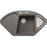 Kuchyňský dřez Blanco Delta II Šedá vulkán