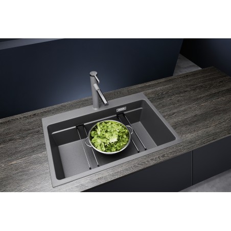 Kuchyňský dřez Blanco Etagon 8 Šedá vulkán, bez excentru