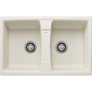 Kuchyňský dřez Blanco Lexa 8 Bílá soft, bez excentru