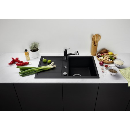 Kuchyňský dřez Blanco Metra 45 S Bílá soft, bez excentru