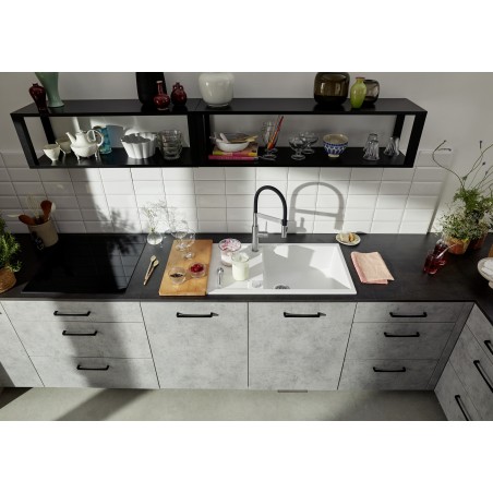 Kuchyňský dřez Blanco Metra XL 6 S Šedá vulkán, bez excentru