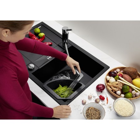 Kuchyňský dřez Blanco Metra 45 S Bílá soft, s excentrem