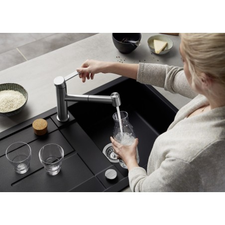 Kuchyňský dřez Blanco Metra 5 S Bílá soft, s excentrem