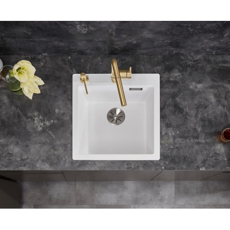 Kuchyňský dřez Blanco Pleon 5 Bílá soft, s excentrem