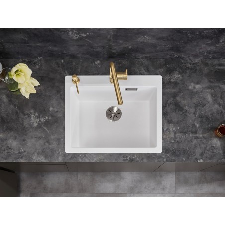 Kuchyňský dřez Blanco Pleon 6 Šedá vulkán, s excentrem