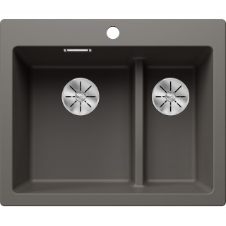 Kuchyňský dřez Blanco Pleon 6 Split Šedá vulkán, bez excentru