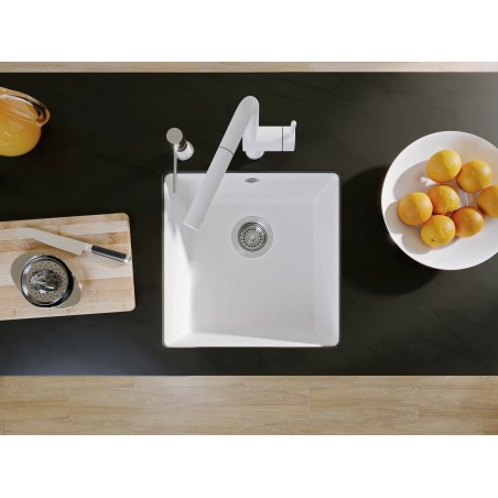 Kuchyňský dřez Blanco Rotan 400-U Šedá vulkán