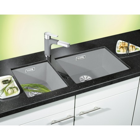 Kuchyňský dřez Blanco Subline 320-U Šedá vulkán, bez táhla
