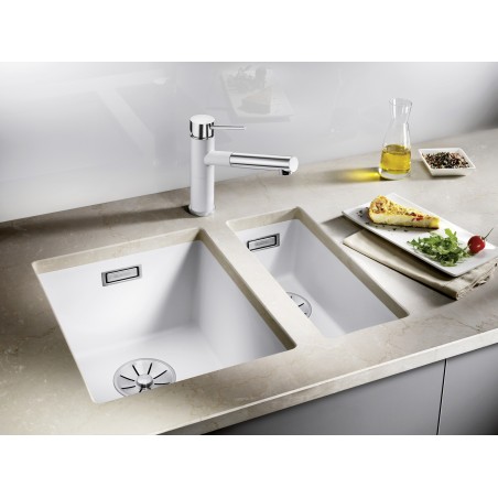 Kuchyňský dřez Blanco Subline 320-U Bílá soft, bez táhla