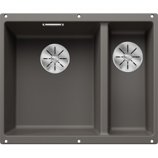 Kuchyňský dřez Blanco Subline 340/160-U Šedá vulkán, levý, bez táhla