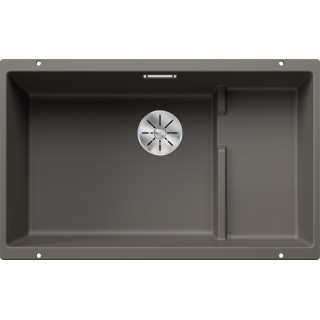 Kuchyňský dřez Blanco Subline 700-U Level Šedá vulkán, s košíkem