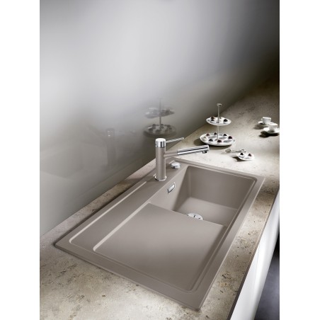 Kuchyňský dřez Blanco Zenar 45 S Bílá soft, levý, s excentrem