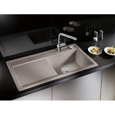 Kuchyňský dřez Blanco Zenar XL 6 S Šedá vulkán, pravý, s excentrem