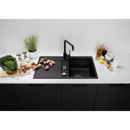 Kuchyňský dřez Blanco Zia 45 S Šedá vulkán, bez excentru