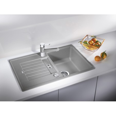 Kuchyňský dřez Blanco Zia 45 S Šedá vulkán, s excentrem