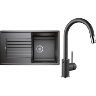 Set Blanco 10-D 25 (dřez Zia 5 S Antracit + baterie Mida-S Antracit)